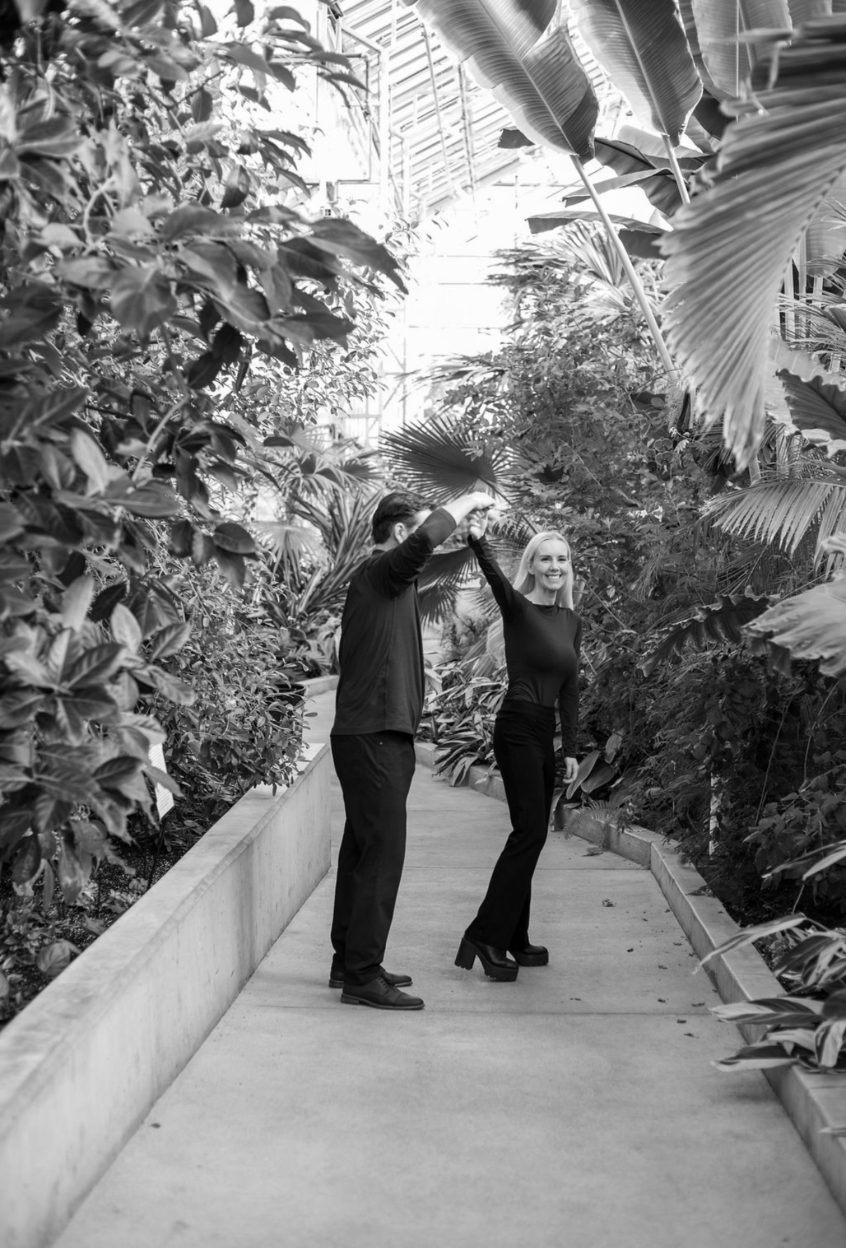 Kendra and Trevor dancing together